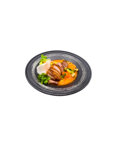 35. RED CURRY mit knuspriger Entenbrust