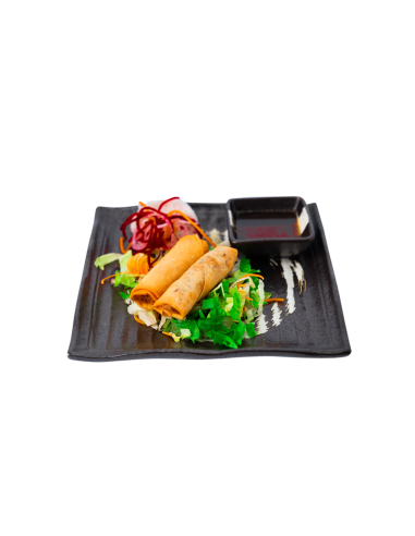 11. SPRINGROLLS mit Hühnerfleisch
